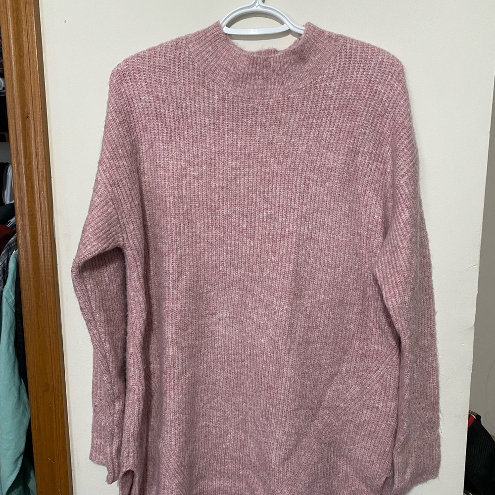 Old Navy Pink Large Tunic Sweater